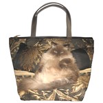 Royal Kitty Bucket Handbag